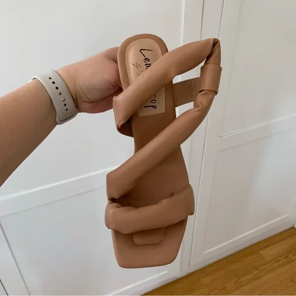 Lemon Drop by Priviledge Mauve Pink 4.5” Block Heel Square Toe Size 10 - Picture 7 of 9